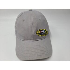 Vintage NASCAR Sprint Cup Series Speed Octagon Adjustable Hat Cap Men Women Gray